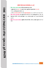 Tóm tắt 15 chương thi - Môn Kinh tế vĩ mô - Đại Học Kinh Tế - Đại học Đà Nẵng