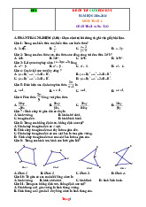 25 Đề Kiểm Tra Học Kỳ 1 Toán 8 Chân Trời Sáng Tạo 2025-2026 Có Đáp Án