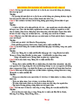 Ôn Tập Học Kỳ 1 Lịch Sử Địa Lí 4 Năm 2025-2026 Có Đáp Án