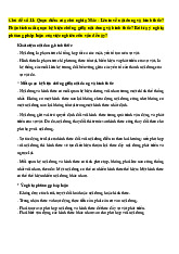 Đề cương ôn tập môn Triết học Mác - Lênin | Trường đại học Mở Hà Nội