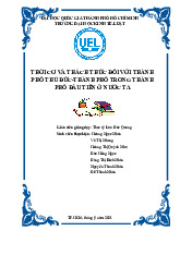 Tiểu luận Thời cơ và thách thức đối với Thành Phố Thủ Đức - Thành phố trong Thành phố đầu tiên của nước ta | Trường Đại học Kinh Tế - Luật, Đại học Quốc gia Thành phố Hồ Chí Minh