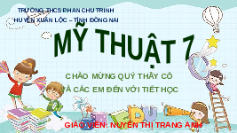 Giáo án điện tử Mĩ Thuật 7 Bài 5 Chân trời sáng tạo: Bìa sách với di sản kiến trúc Việt Nam