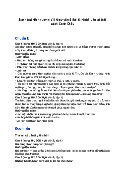 Soạn bài Hịch tướng sĩ | Ngữ văn 8 Bài 5: Nghị luận xã hội sách Cánh Diều