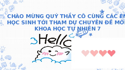 Giáo án điện tử Khoa học tự nhiên 7 bài 5 Kết nối tri thức : Phân tử. Đơn chất. Hợp chất