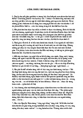 Mở bài chung cho nghị luận văn học - Lý luận văn học | Đại học Sư phạm Hà Nội 2