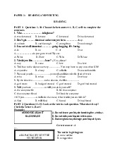 Test 8 | Tiếng Anh 12