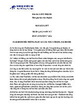 Luyện Dịch 1: Đề Thi Mẫu và Gợi Ý Bài Giải