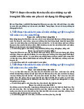 TOP 11 đoạn văn miêu tả màu sắc của những sự vật trong bài Sắc màu em yêu có sử dụng từ đồng nghĩa - Tiếng việt 5