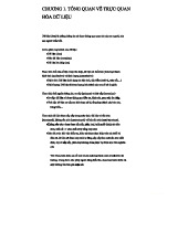 Ôn tập cuối kỳ - Trực quan hóa dữ liệu - CNDL 101