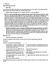 Ôn Tập Kinh Tế Chính Trị: Sản Xuất Hàng Hoá và Thị Trường môn Kinh tế chính trị | Trường đại học Mở Hà Nội