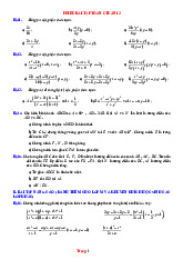 Bài Tập Toán 8 Tuần 13 Có Lời Giải Chi Tiết