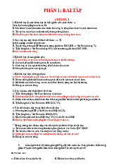 TOP  9 chương bài tập trắc nghiệm và tự luận môn Kinh tế vĩ mô