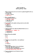 TOP 120 Câu hỏi trắc nghiệm Mạng máy tính - Mạng máy tính | Trường Đại học Khoa học Tự nhiên, Đại học Quốc gia Thành phố Hồ Chí Minh