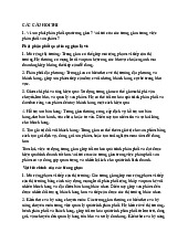 Câu hỏi Kênh Phân Phối - Tổng Hợp Giải Đáp Bài Thi | Quản trị thương Hiệu | Đại học Quản lý và Công nghệ Hải Phòng