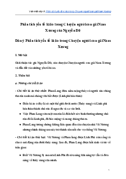 Phân tích yếu tố kì ảo trong Chuyện người con gái Nam Xương | Văn mẫu lớp 9