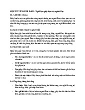 Nghề truyền thống của người Dao | Môn Các tộc người ở Việt Nam - Đại học Sư Phạm Hà Nội