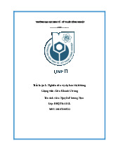 Bánh kami tảo biển | Tiểu luận: Nghiên cứu & Dự báo Thị trường