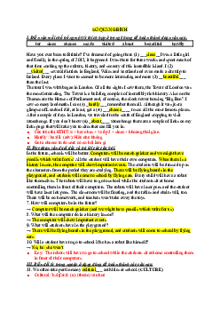 Đề thi tuyển sinh lớp 10 THPT năm học 2022-2023 môn Tiếng Anh (không chuyên) - Sở Giáo dục và Đào tạo Quảng Bình có đáp án và giải thích chi tiết