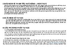 Tiểu luận Triết - Triết học Mác Lê-nin | Học viện Chính sách và Phát triển