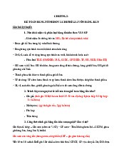 BT KTTC CHƯƠNG 3 HTK - Bài Tập Kế Toán Hàng Tồn Kho và Chi Phí