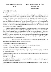 Đề thi thử tốt nghiệp THPT 2025 môn Ngữ văn bám sát đề minh họa - Đề 40