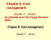 Cost Management Strategies for Procurement (Chapter 11 – eBook) | Môn Principles of Management - Trường Đại học Quốc tế, Đại học Quốc gia Thành phố Hồ Chí Minh