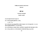 Đề thi lý thuyết cuối kỳ học phần Nhập môn lập trình năm 2024 - 2025 | Trường Đại học Khoa học tự nhiên, Đại học Quốc gia Thành phố Hồ Chí Minh