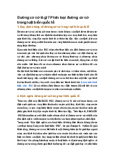 Đường cơ sở là gì? Phân loại đường cơ sở trong luật biển quốc tế