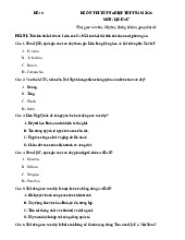 Đề thi thử tốt nghiệp THPT 2025 môn Lịch sử bám sát đề minh họa - Đề 10