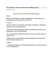 Văn mẫu lớp 9: Phân tích bài thơ Khóc Dương Khuê - Ngữ Văn 9