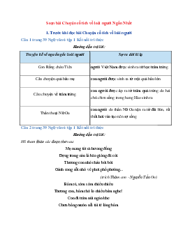 Soạn bài Chuyện cổ tích về loài người | Ngữ Văn 6 Kết Nối Tri Thức