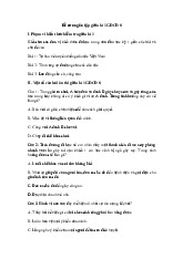 Đề cương ôn tập giữa học kỳ 1 môn Giáo dục công dân lớp 8 năm học 2024 - 2025 | Bộ sách Chân trời sáng tạo