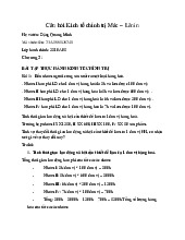 Bài tập thực hành  môn Kinh tế chính trị | Trường đại học Mở Hà Nội