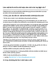 Làm một bài thơ bốn chữ hoặc năm chữ siêu hay Ngữ văn 7