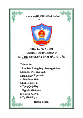 Tiểu luận nhóm: Quy luật cấm mâu thuẫn môn Logic đại cương | Trường Đại Học Kiểm sát Hà Nội