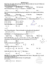 Đề ôn tập số 3 | Toán 12