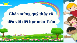 Giáo án điện tử Toán 1 Chân trời sáng tạo : Em làm được những gì?