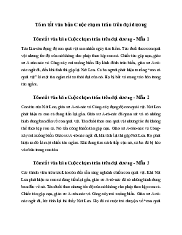 Văn mẫu lớp 7: Tóm tắt văn bản Cuộc chạm trán trên đại dương (5 mẫu) | Kết nối tri thức
