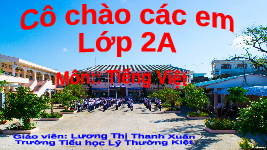 Giáo án điện tử Tiếng việt 1 Chân trời sáng tạo: Ôn tập