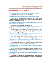 Tổng hợp các câu hỏi trắc nghiệm Pháp luật đại cương | Đại học Bách Khoa Hà Nội