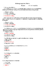 Đề Cương Ôn Tập Sinh Lý Trẻ Em Môn Sinh học | Trường Đại học Huế