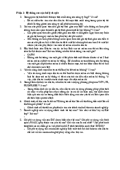 Lý thuyết môn Tài chính tiền tệ | Học viện Chính sách và Phát triển