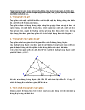 Trọng tâm là gì? Trọng tâm tam giác là gì? Tính chất và cách xác định trọng tâm tam giác? | Toán lớp 7