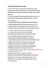 Trắc nghiệm môn kinh tế chính trị -Trường Đại học Vinh