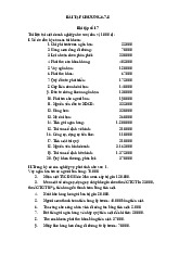 Bài tập Chương 6-8: Lý thuyết và thực hành kế toán doanh nghiệp môn Nguyên lý kế toán | Trường Đại học Thủy Lợi