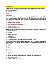 Trắc nghiệm note - Môn quản trị học - Đại Học Kinh Tế - Đại học Đà Nẵng