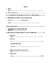 Các lĩnh vực khác, như năng lượng và dịch vụ KCN hoạt động tốt với dòng tiền ổnđịnh môn Quản lý kinh doanh  | Trường đại học kinh doanh và công nghệ Hà Nội