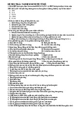 Đề Thi Trắc Nghiệm Kinh Tế Vĩ Mô (Có Đáp Án) | Trường Đại học Kinh tế, Đại học Quốc gia Hà Nội