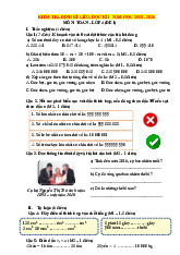 Bộ 5 Đề Kiểm Tra Giữa Học Kỳ 1 Toán 4 Kết Nối Tri Thức 2025-2026