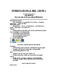 Introduction to International Relations  - Tài liệu tham khảo | Đại học Hoa Sen